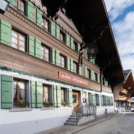 Hotel De Commune Gstaad Kültér fotó