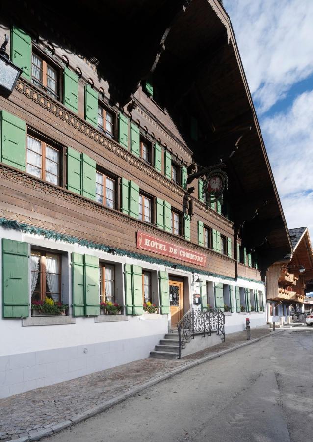 Hotel De Commune Gstaad Kültér fotó