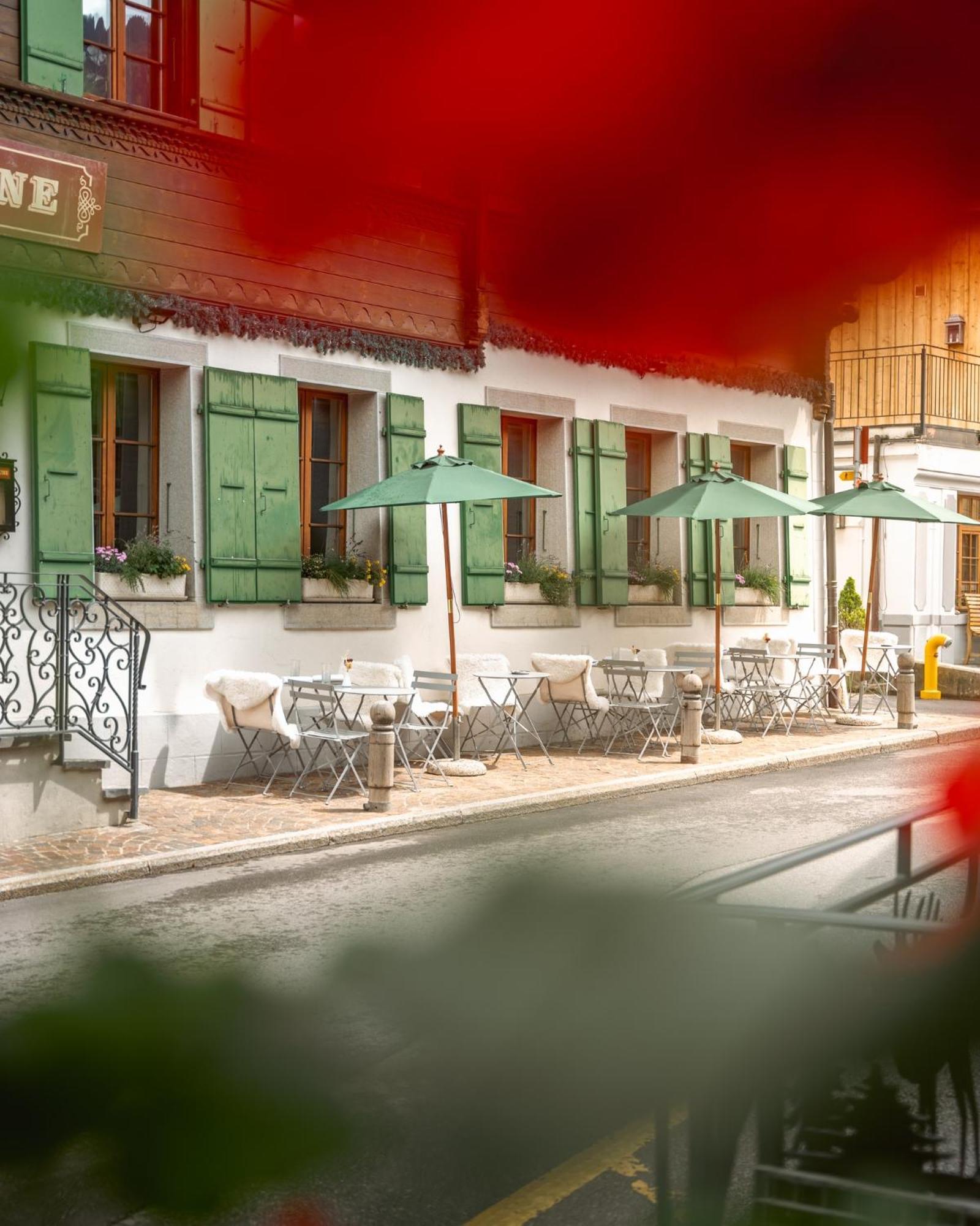 Hotel De Commune Gstaad Kültér fotó