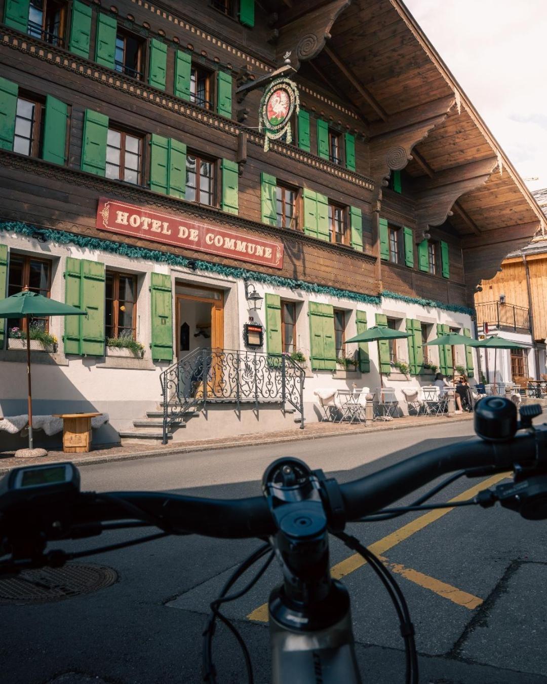 Hotel De Commune Gstaad Kültér fotó